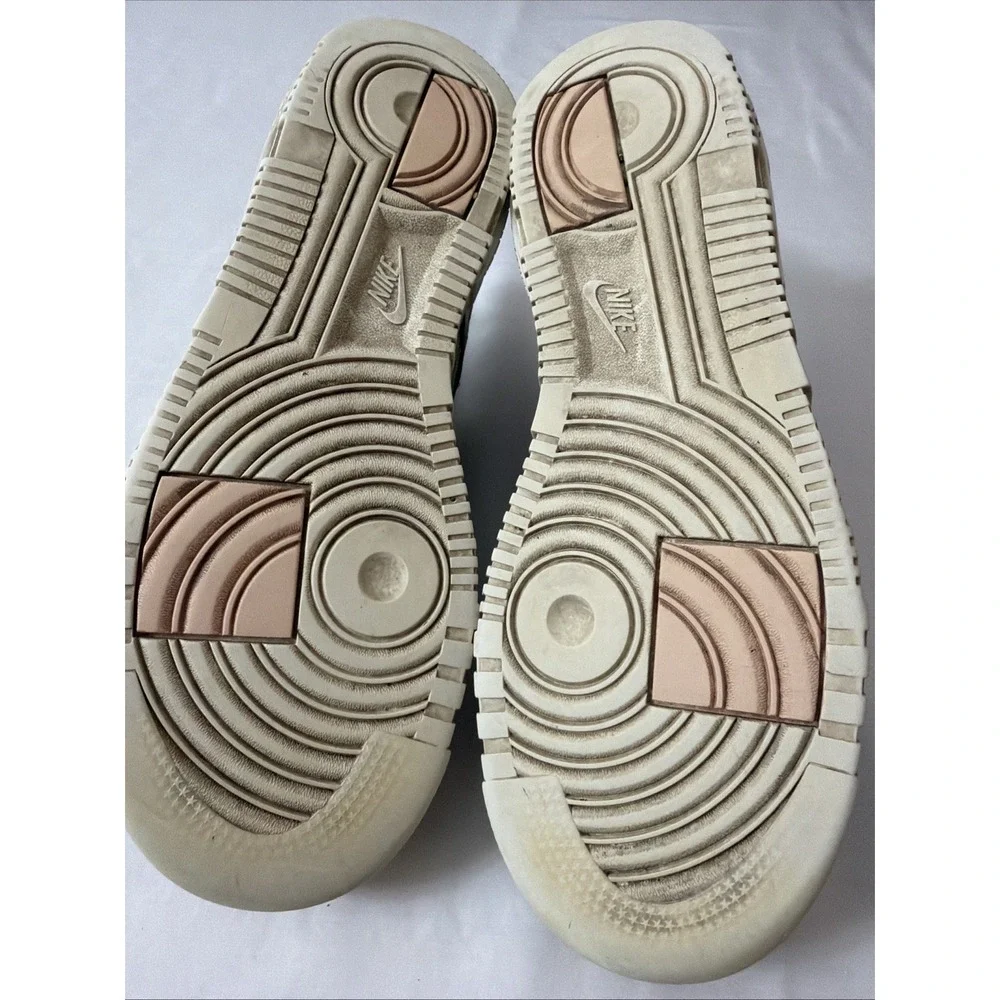Women's Nike‎ Air Force 1 Pixel Light Stone Grey Size 9.5 Casual Gym Shoes Fit